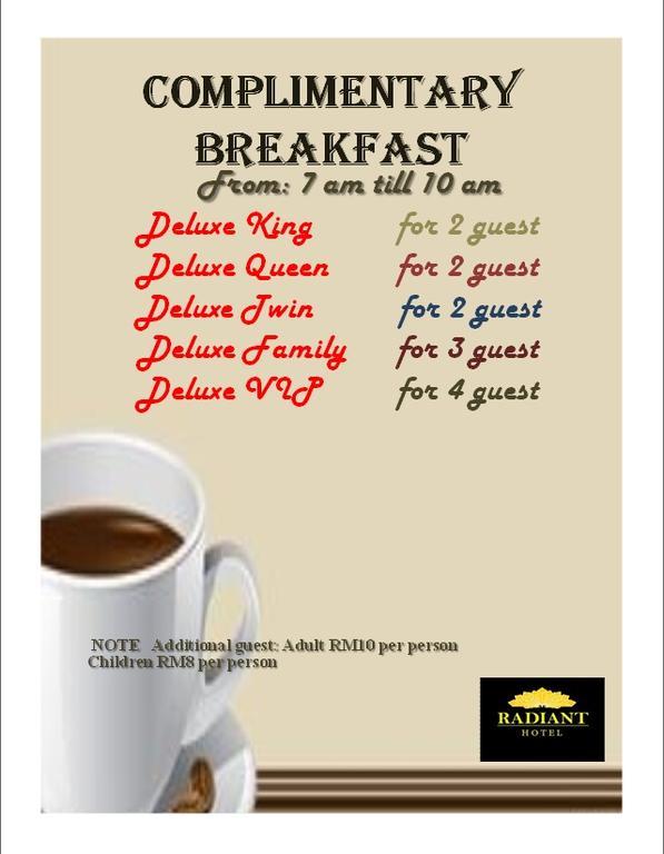 Radiant Hotel Sitiawan Buitenkant foto